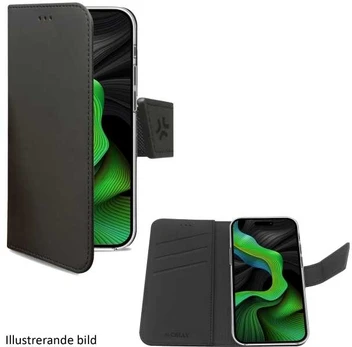 Dėklas Celly Wally Wallet Case iPhone 16 Pro Svart