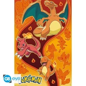 POKEMON - Poster Maxi 91.5x61 - Fire Type kaina
