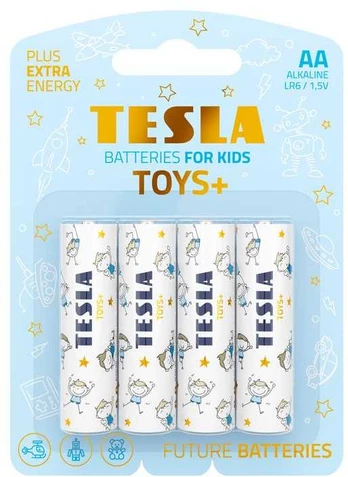 partnertele TESLA Alkaline battery AA TOYS+ BOY[4x120]