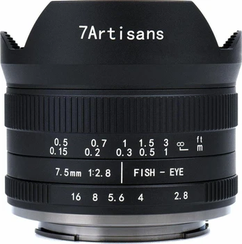7Artisans 7.5mm F2.8 II Fuji FX