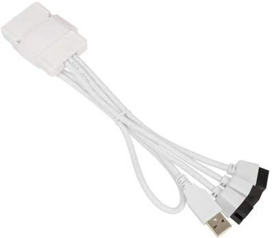 Lian Li PW-U2TPAW USB Hub - baltas