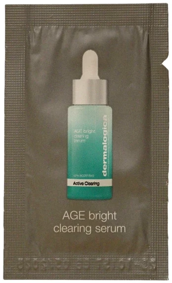 Set, Dermalogica, Age Bright, Clearing, Serum, For Face, 4 pcs, *Sample