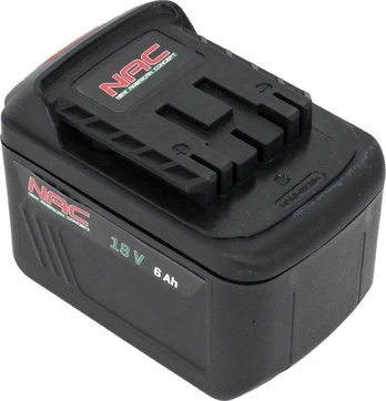 Akumuliatorius NAC B18-60-S, 18 V, li-ion, 6000 mAh