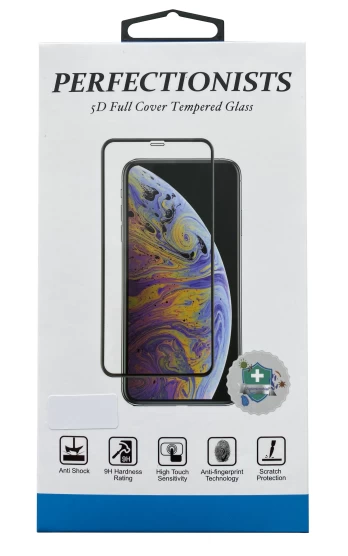 Lcd Apsauginis Stikliukas 5D Perfectionists Apple Iphone X/Xs/11 Pro Lenktas Juodas