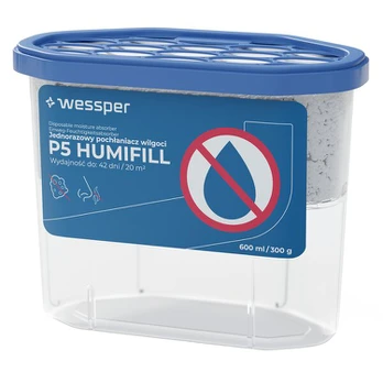Drėgmės sugėrėjas Wessper 600 ml, bekvapis – 5 vnt.