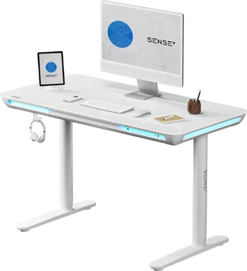 Biurko SENSE7 NOMO Balta 120 cmx60 cm