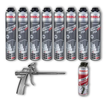 Klijų komplektas INSOLA "Styro Fix Premium 8+1+1"