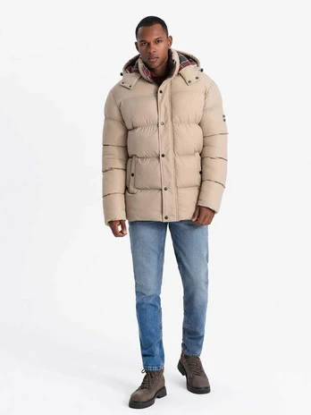 men's jacket beige