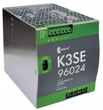 Breve MAITINIMO ŠALIMAS K3SE 96024N 3X400/ 24VDC 40A