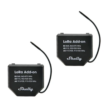 Shelly LoRa Add-on (2-pak) - Langdistance kommunikationsmodul