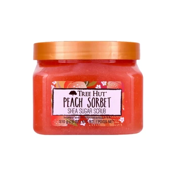 Kūno šveitiklis Tree Hut Peach Sorbert, 510 g