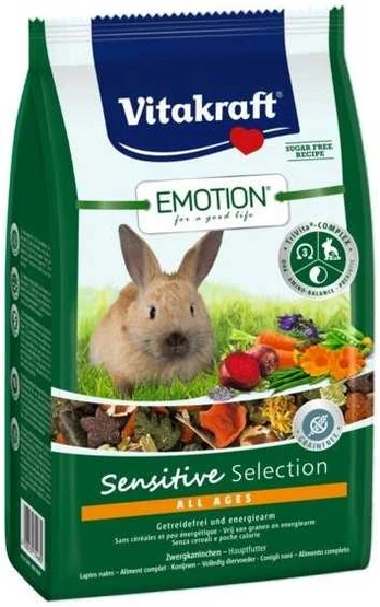 VITAKRAFT EMOTION Sensitive dry rabbit food - 600 g