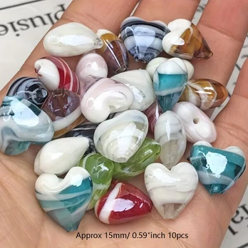 Stiklo karoliukai rinkinys, Mixed Colors (Random)