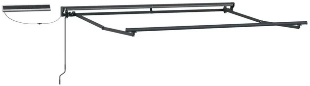 Solar Electric Awning Frame 3 x 2 m Antracito