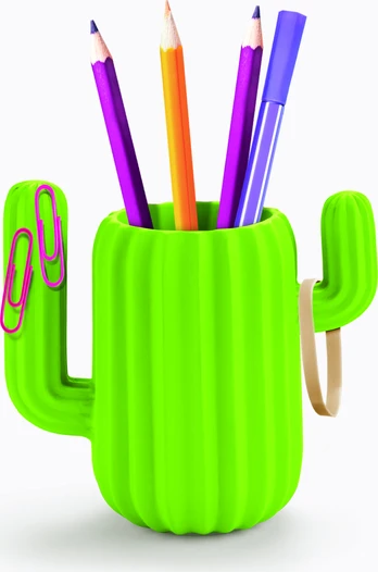 Mustard - Cactus Desk Organiser - Green