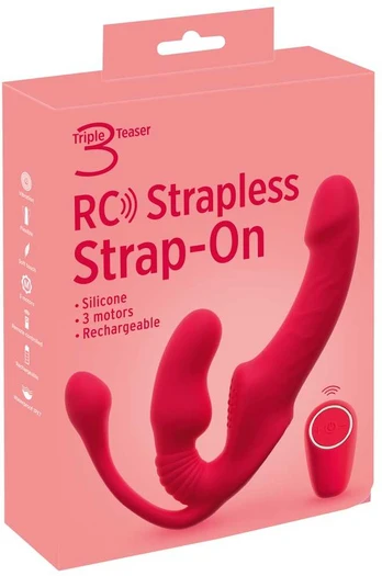 Strapless Strap-on Triple Teaser RC