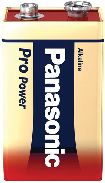 Elementai PANASONIC ALKALINE KRONA, 6LR61PPG/1B 9V, 1 vnt