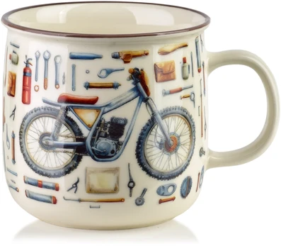 Affek Design NORMAN Puodelis 450ml 9,6x13x9,3cm motor