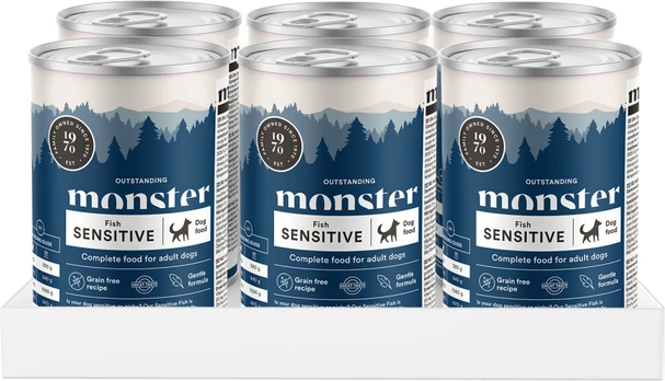 Monster Pet Food - Dog Sensitive Fish Can - 400 g