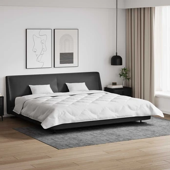Žiemos antklodė 3 pcs Balta 200 x 200 cm Mikropluoštas