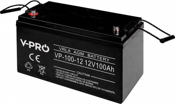 AKUMULIATORIUS 12V/100AH-VPRO