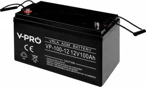 AKUMULIATORIUS 12V/100AH-VPRO kaina