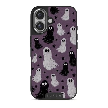 Spooky - iPhone 16 Plus Case, Elite Dark (MagSafe) / Silver