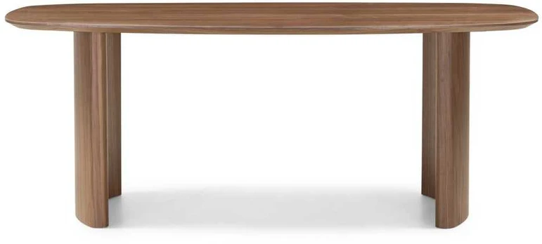 NOVANOOK Valgomojo stalas, MARIS, 100x200x76 cm, Riešutas
