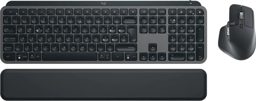 Klaviatūra Logitech MX KEYS COMBO verslui GEN/2 - GRAPHITE - UK - INTNL