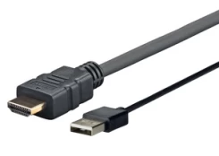 Kabelis Vivolink HDMI, USB, 3 m, juoda kaina