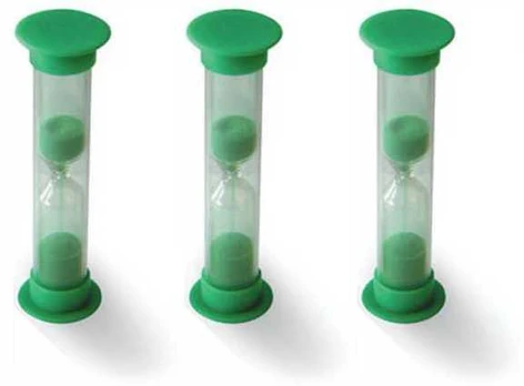 TICKIT smėlio laikrodžiai, 3 x 1 min., 3 vnt.
