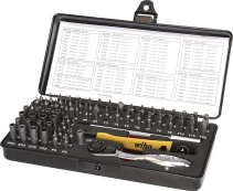 „Wiha Micro-Bit“ rinkinys 63 „El Tool“ rinkinys. (39971) kaina