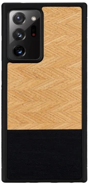 MAN&WOOD case for Galaxy Note 20 Ultra herringbone nero black