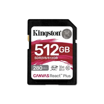 Atminties kortelė Kingston CANVAS React Plus 512GB SDR2V6/512GB