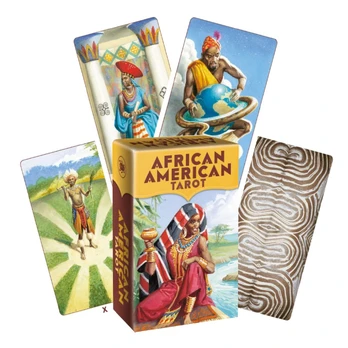 African American Mini Tarot kortos