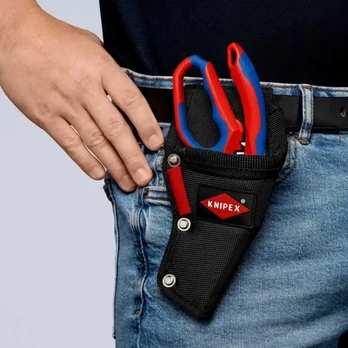 Multi-purpose belt pouch, holster (black/red)