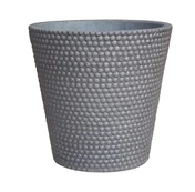 Vazonas Domoletti RP16-077, keramika/cementas, Ø 30 cm, pilkas