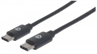 Kabelis USB Manhattan USB-C - USB-C 2 m Juodas (354875)
