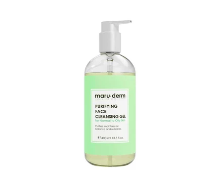 MARUDERM valomasis gelis veidui normaliai ir riebiai odai, 400 ml