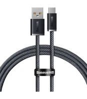 Juodas USB-A - USB-C 100W 100cm laidas "Baseus Dynamic"