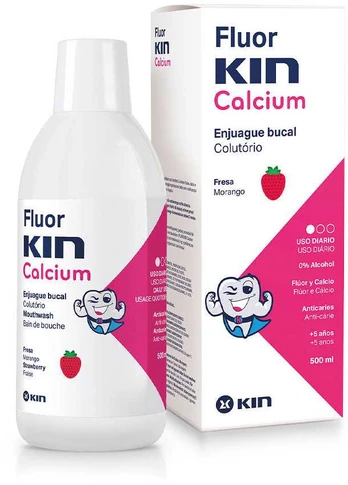 FLUORKIN CALCIUM mouthwash 500 ml