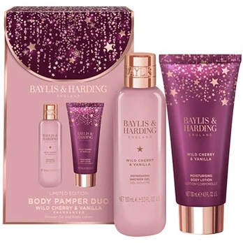 „Baylis & Harding“ „Wild Cherry & Vanilla Duo“ – dovanų rinkinys (2 vnt.)