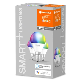 4,9W LED lemputė SMART+ WiFi Mini Bulb Multicolour 40, E14, 2700…6500K
