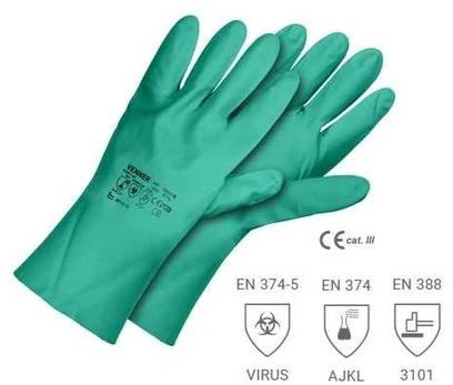 Antibakterinės nitrilo pirštinės VENNER - XL - 1 pora