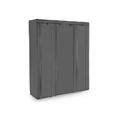 Songmics Spinta 175 x 150 cm Pilka kaina