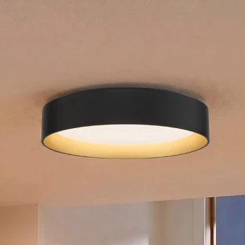 "Lindby Gracjan" LED lubinis šviestuvas CCT juodas auksas