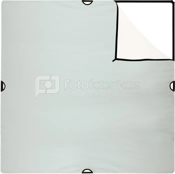 Westcott Scrim Jim Large Silver/White Bounce Fabric (1.8 x 1.8m)