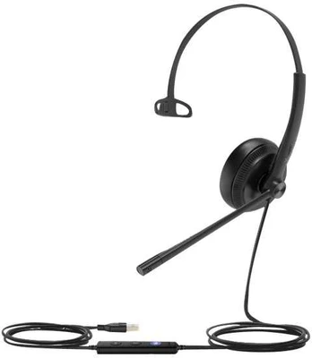 Yealink Headset Wired Head-Band Office/Call Center Usb Type-A