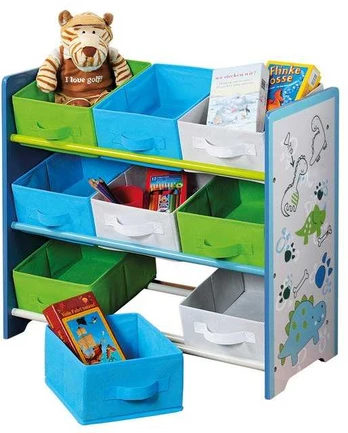 DINO storage rack with 9 compartments