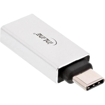 InLine USB adapteris USB-C – USB sidabrinis (35801)